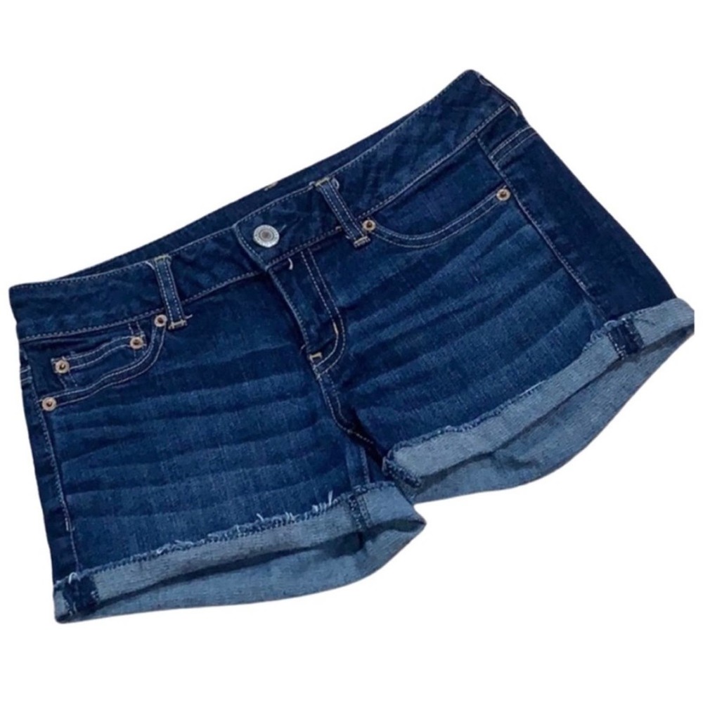 American Eagle Stretch Blue Jean Shorts